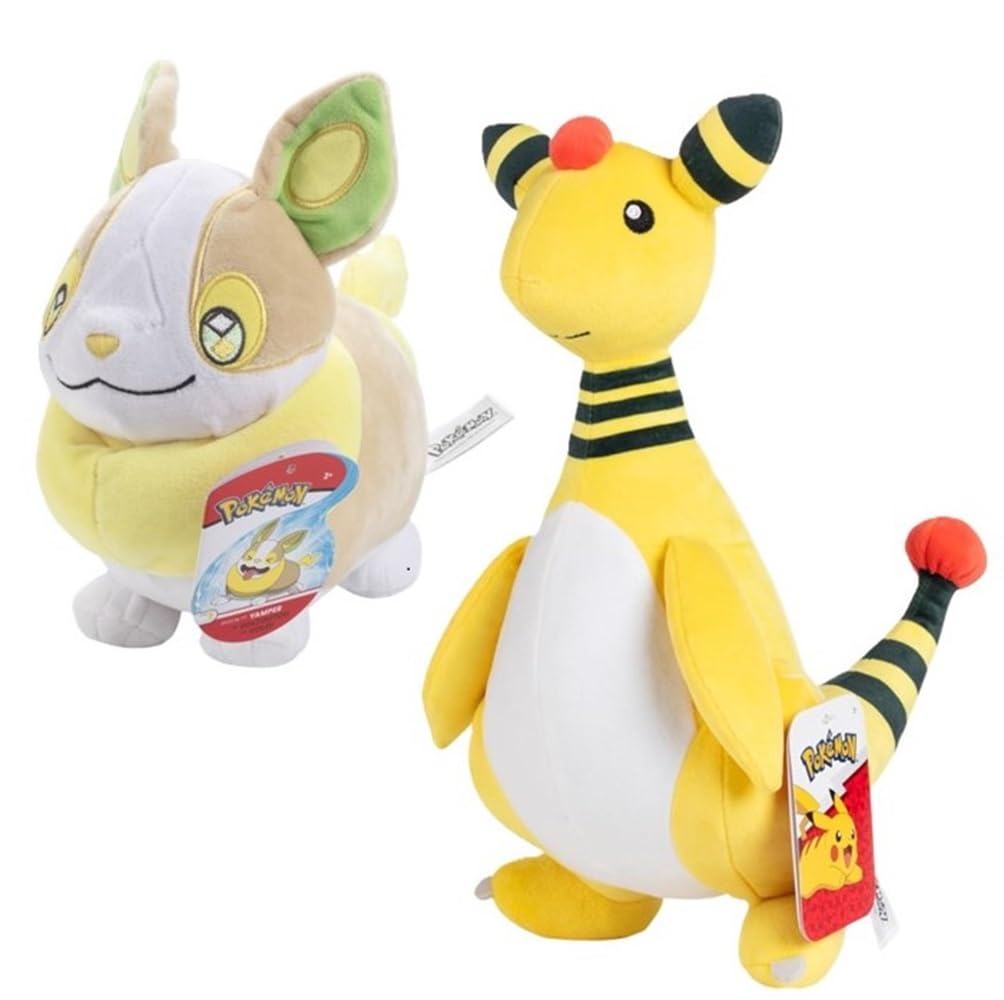 Amazon.co.jp: ポケモン 8インチ ヤマパー & 12インチ Ampharos