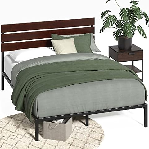 Zinus Figari Double Bed Frame with Storage Cover
