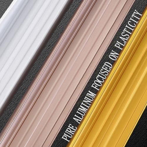 Riel curvado de aluminio robusto de 1 a 4 m con soportes de techo 4