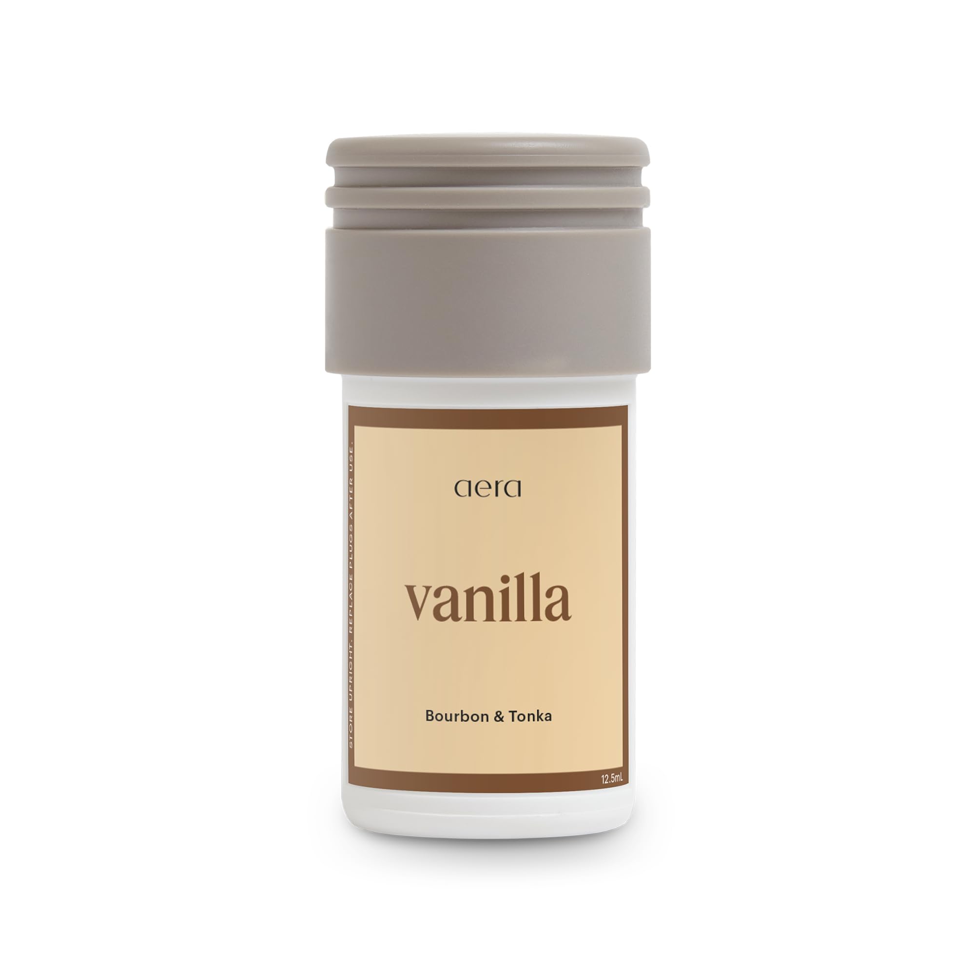 Aera Mini Vanilla - Essential Oil for Home - Enveloped in Comfort Fragrance - Notes of Vanilla, Tonka and Bourbon - Scent Refill - Capsule Size Works