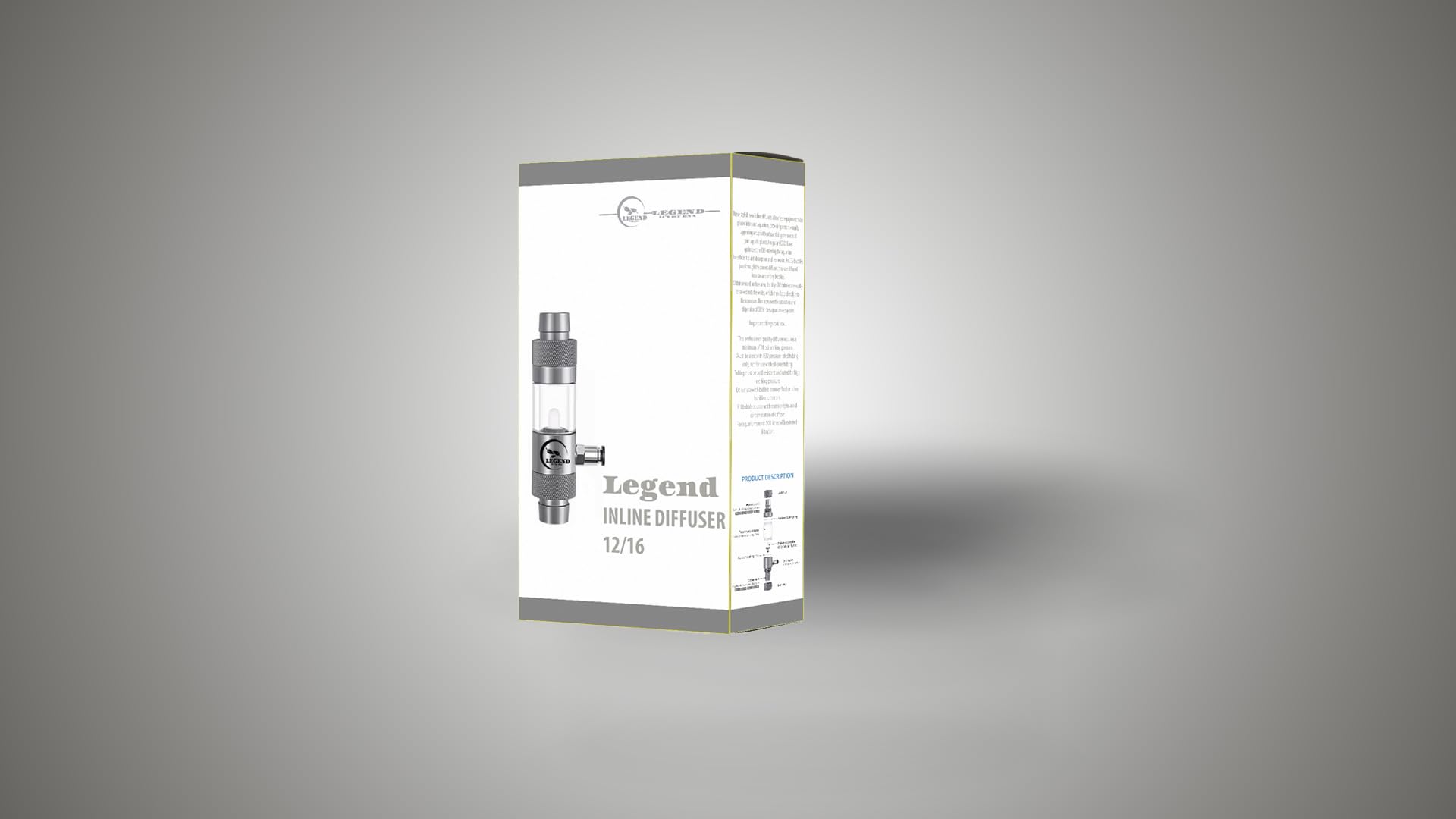 Legend Inline Diffuseur de CO2 12/16