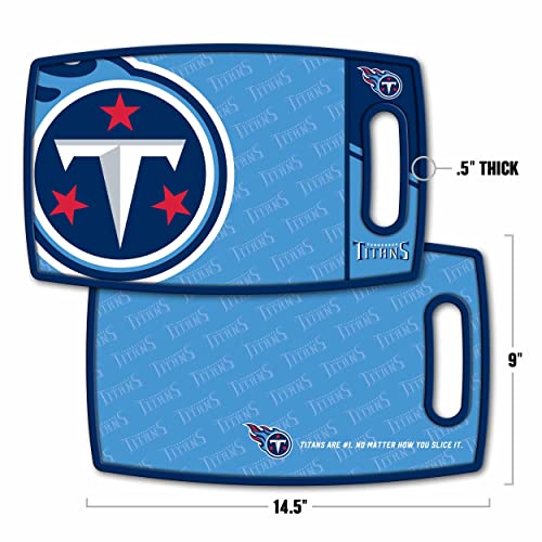 Image of YouTheFan NFL Tennessee Titans Logo Series Cutting Board