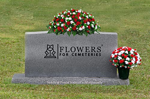 Sympathy Silks Garden Mums (1, Red Saddle) #TOP4