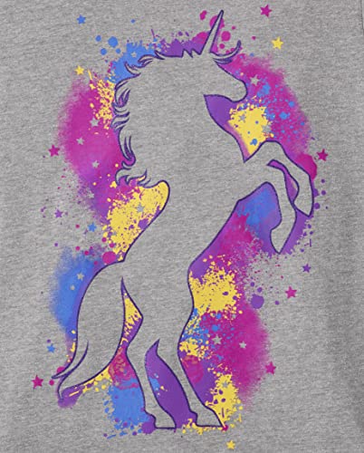 Image of The Children's Place Girls' Unicorns,Butterfly Short Sleeve Graphic T-Shirts,3 Pack