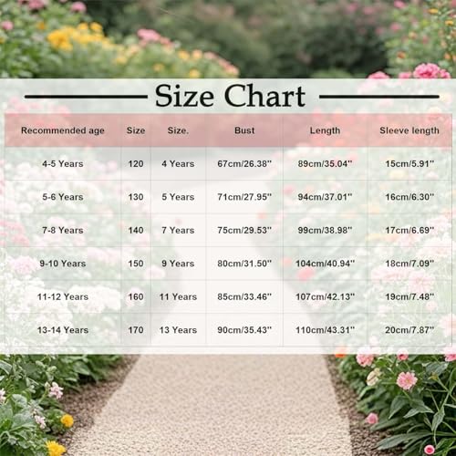 Girls Gradient Summer Maxi Dress Kids Casual Crewneck Short Sleeve Dresses with Pockets for 4-14 Years3