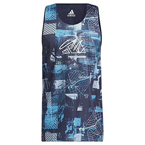 Débardeur Dame Dolla adidas homme bleu marine taille S maillot de sport sans manches