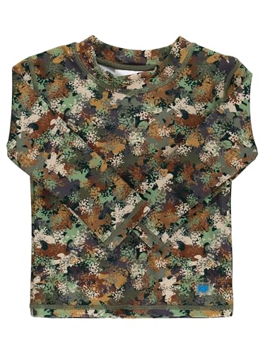 Image of RUGGEDBUTTS Baby /Toddler Boys Long Sleeve Rash Guard Swim Shirt w /UPF 50+