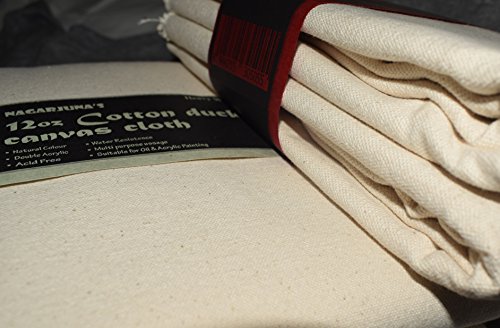 Image of NAGARJUNA Enterprises Army Duck Canvas Solid Cloth (12 Oz /5 Ft), Grey