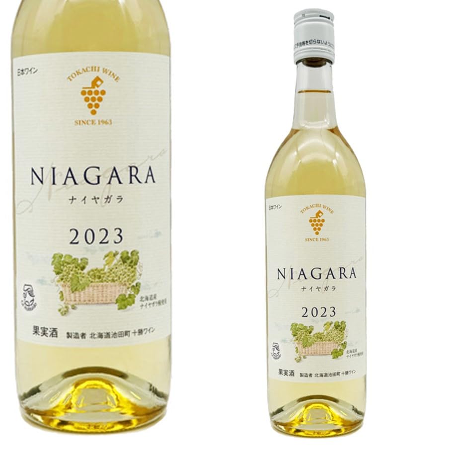 Amazon.co.jp: 【北海道】十勝ワイン ナイヤガラ 白 720ml【同一規格12