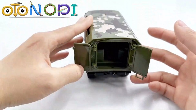 Amazon.com: OTONOPI Military Truck Metal Diecast Army Armored for