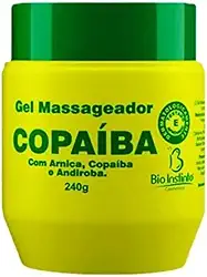 Gel Massageador de Copaíba Arnica e Andiroba, 240g, Bio Instinto