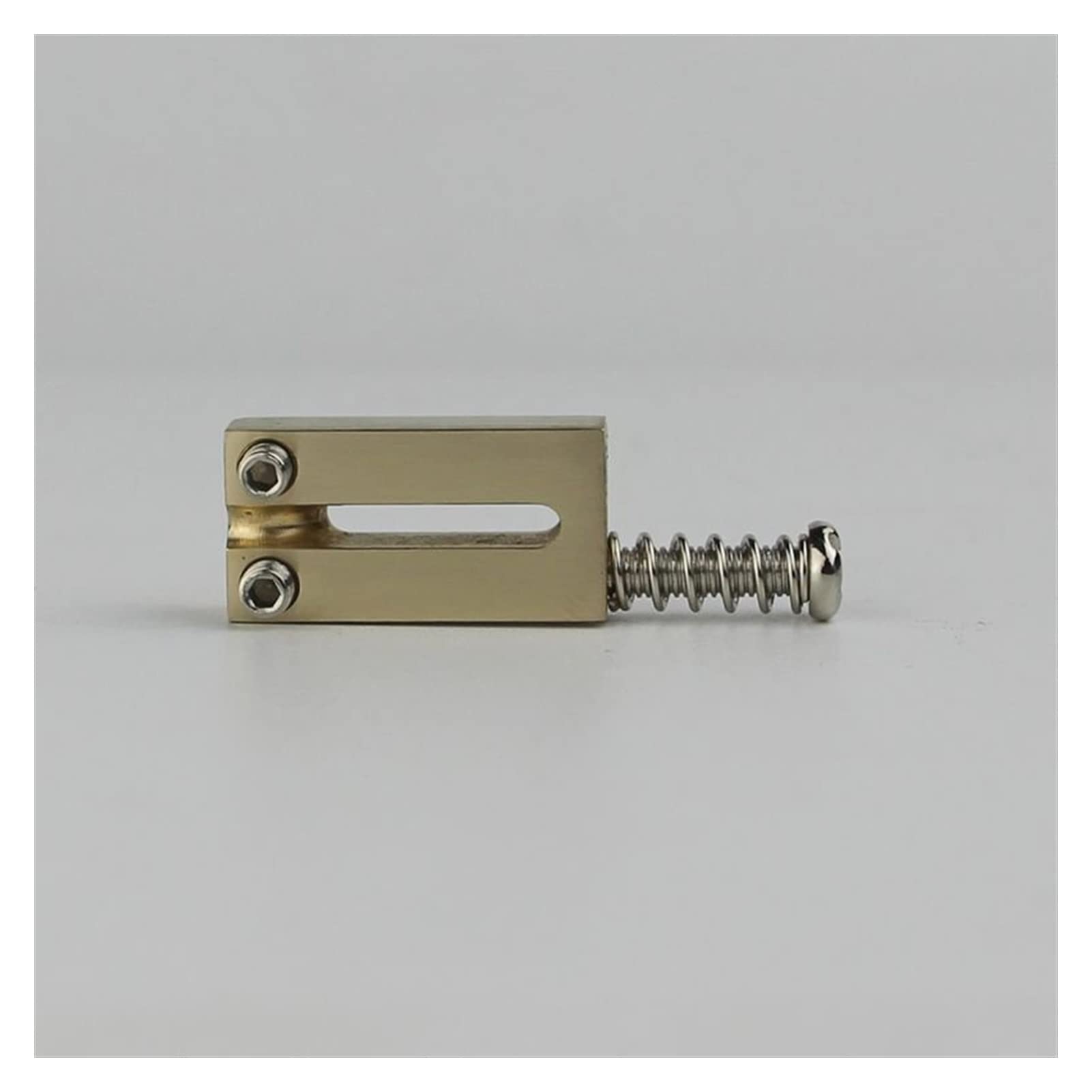 Parti di ricambio chitarra 6 PCS Guitar Bridge Brass Selle Standard 10.5mm * 5.4 * 20.3 Per ST/TL.