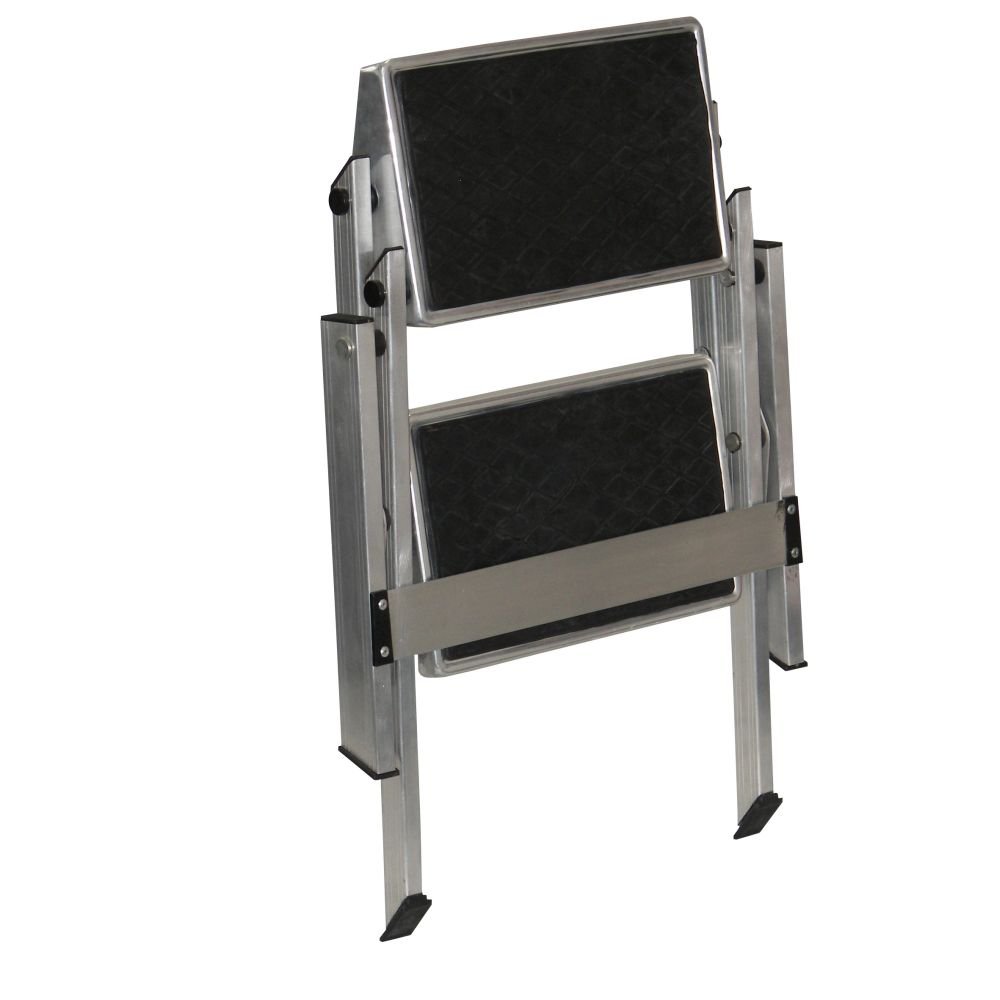 Doppeltrittstufe faltbar 55 x 49,5 x 38 cm