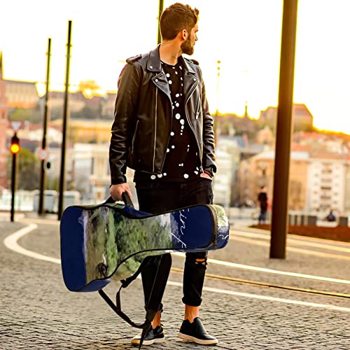 Housse imperméable pour guitare acoustique avec double bandoulière et poche Motif géométrique coloré, Multicolore 10… - Les Beatles, Paul McCartney, John Lennon, RIngo Starr, George Harrison Housse imperméable pour guitare acoustique avec double bandoulière et poche Motif géométrique coloré, Multicolore 10… – Image 7