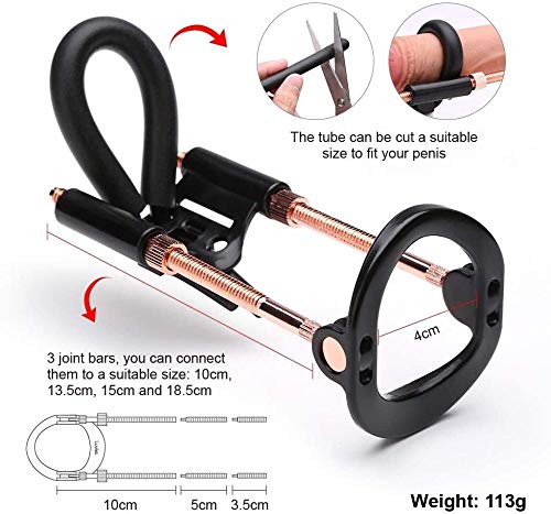MYXFST Cozy Men s Extension Device Soft Pënnǐs Extënder with Metal Stand