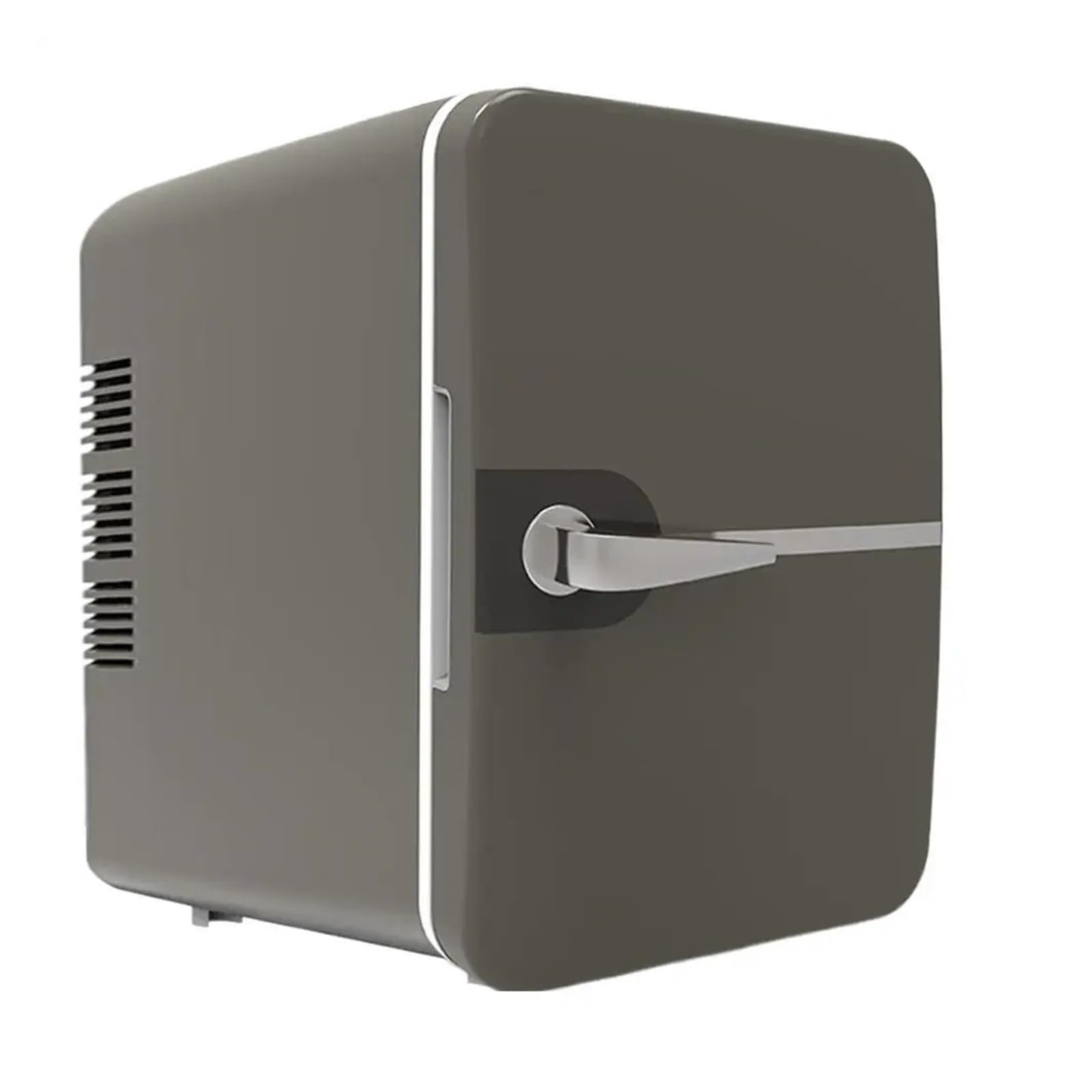 Refrigerador portátil for Coche de 6 litros con asa for el hogar, Ideal for el Cuidado de la Piel, Maquillaje, Bebidas y Almacenamiento de Alimentos Frescos.(Gray EU)