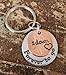 2 Down Forever to Go Anniversary Year Penny Keychain, 2nd Anniversary Idea, Gift for Husband, Gift for Wife