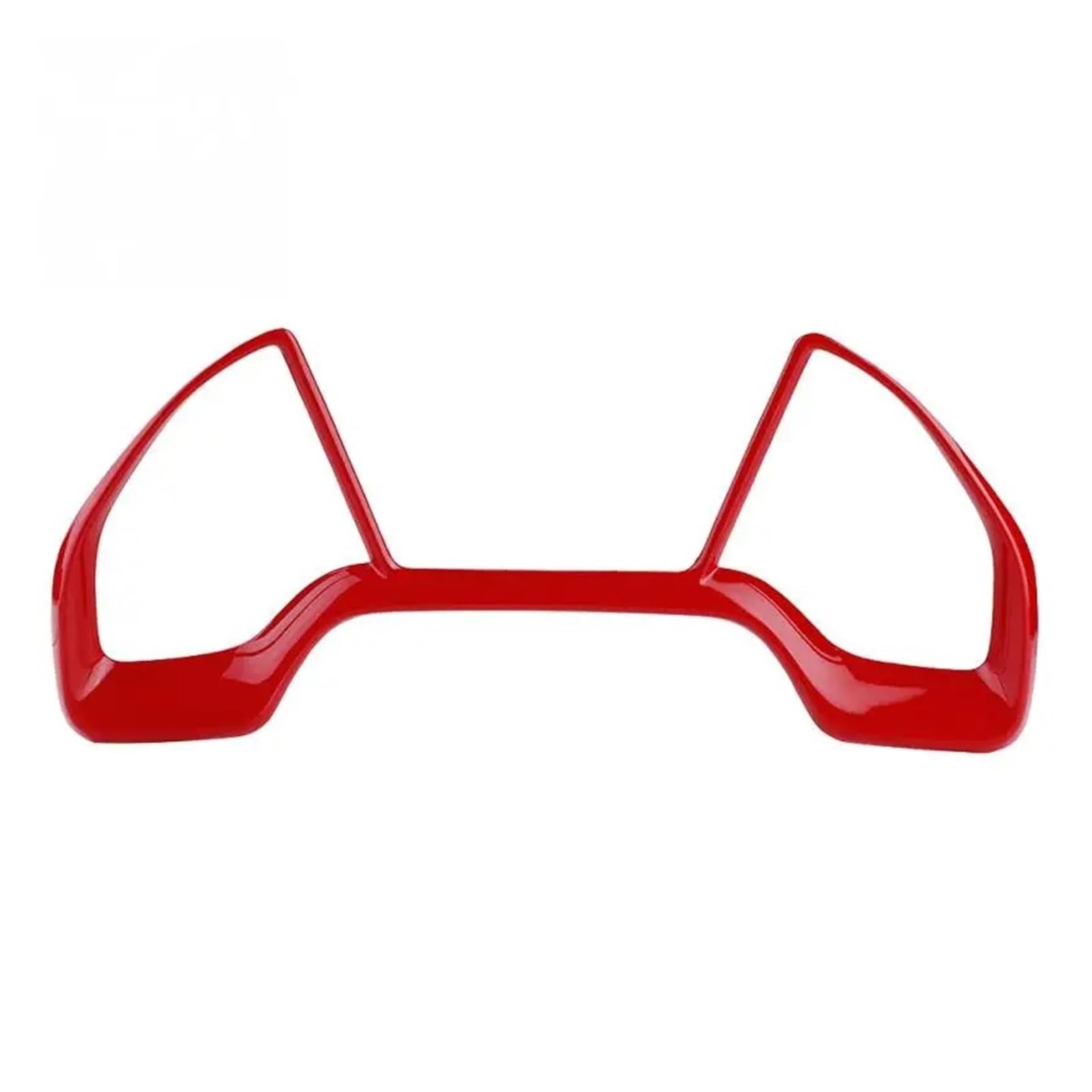 Car Interior Sticker Car for Dashboard Decorative Frame Dial Rings Trim for Civic 10th 2016 2017 2018 Interior Mouldings(Red)