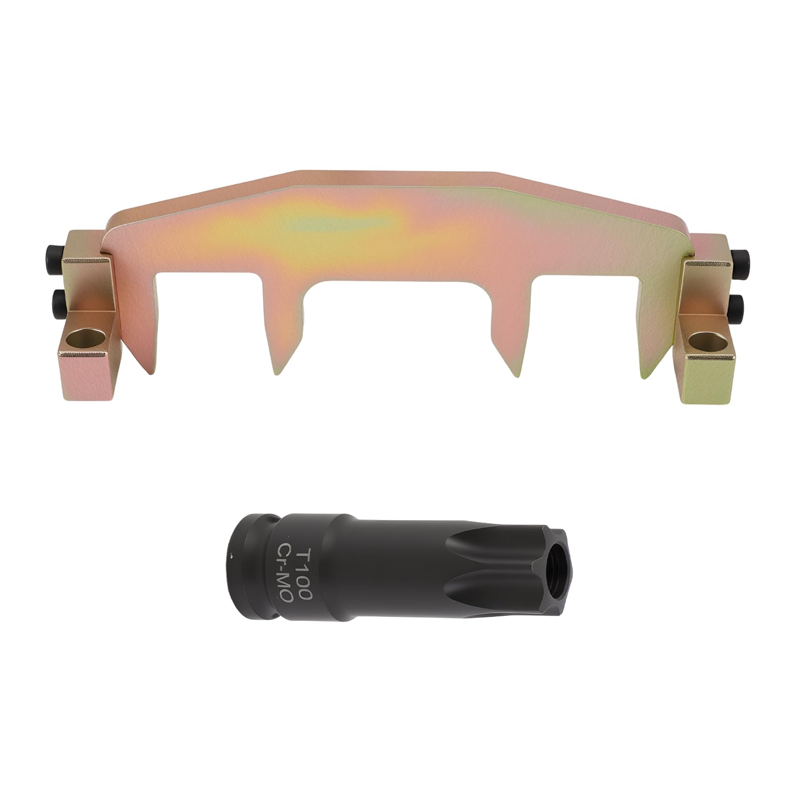Nockenwellen-Haltewerkzeug Kompatibel mit Mercedes T100 M271 C200 C180 E250 E260 271589014000 271589001500, 271589006100 Motor Nockenwellen Ausrichtungs Werkzeug