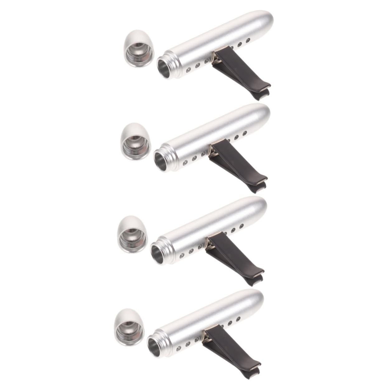 SOLUSTRE 4pezzi Diffusore Per Auto Clip Per Bocchetta Design Bastoncino Accessorio Per Profumi Facile Da Installare Per Auto Ufficio e Casa