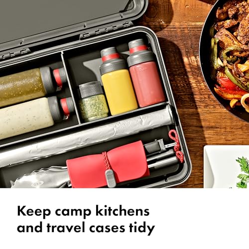 Image of OXO Outdoor 7-Piece Spice Shaker & Squeeze Bottle Set | 7-Piece
