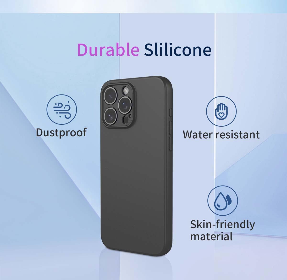 GOKEN Cover for Oppo A79 5G, Armor Case in Soft Silicone