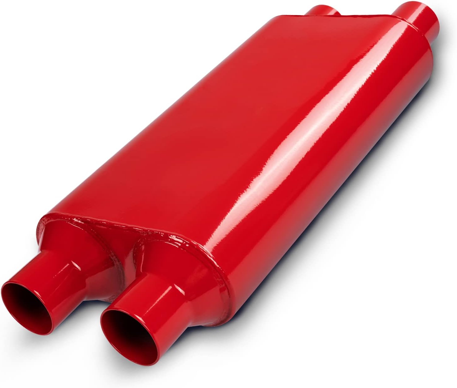 ALFLOW Universal Exhaust Muffler,Aluminized Steel Muffler