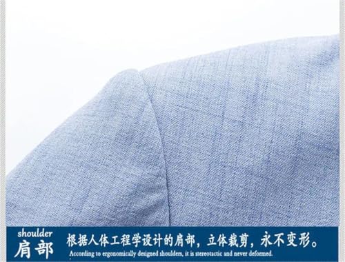 Men's Business Dinner Slim Fit Solid Color Suit Jacket3