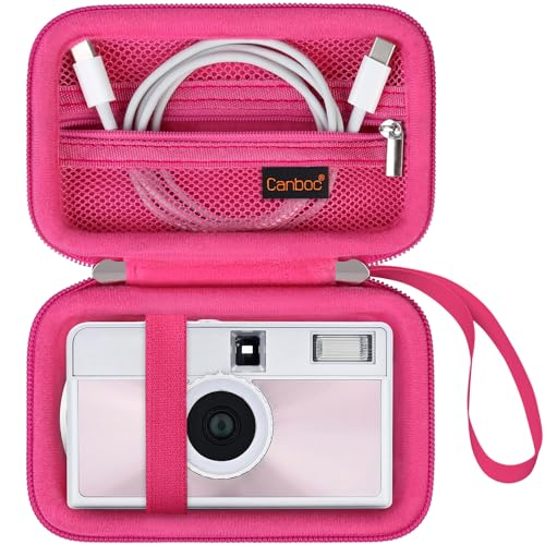 Étui pour Kodak Ektar H35 et M35 sacoche de protection rose pour appareil photo argentique demi-cadre