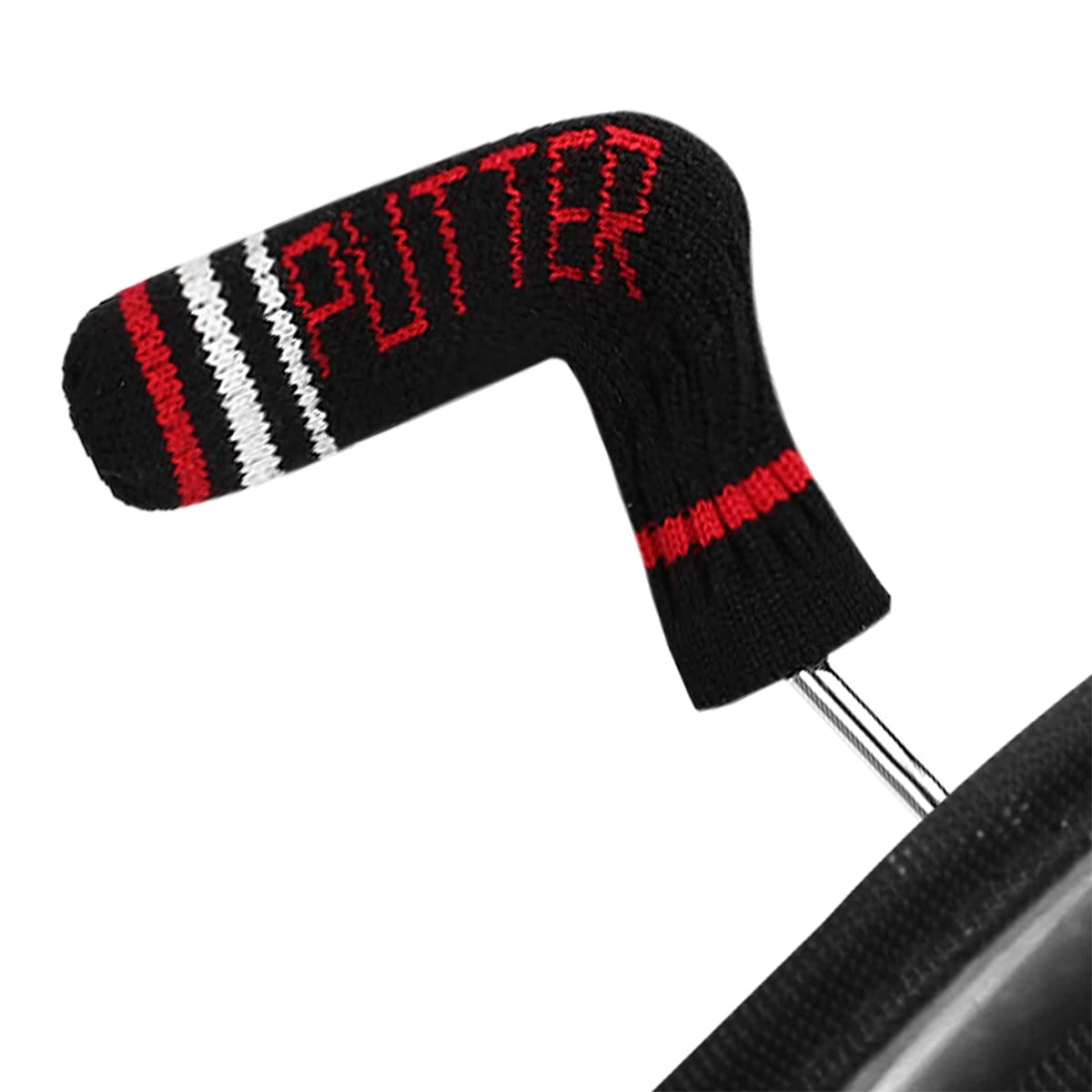 Scott Edward Housse de Putter de Golf en Tricot, 1 pièce dans Le Paquet, Tricot Double Couche, Convient aux putters à Lame, Mignonne et Douce