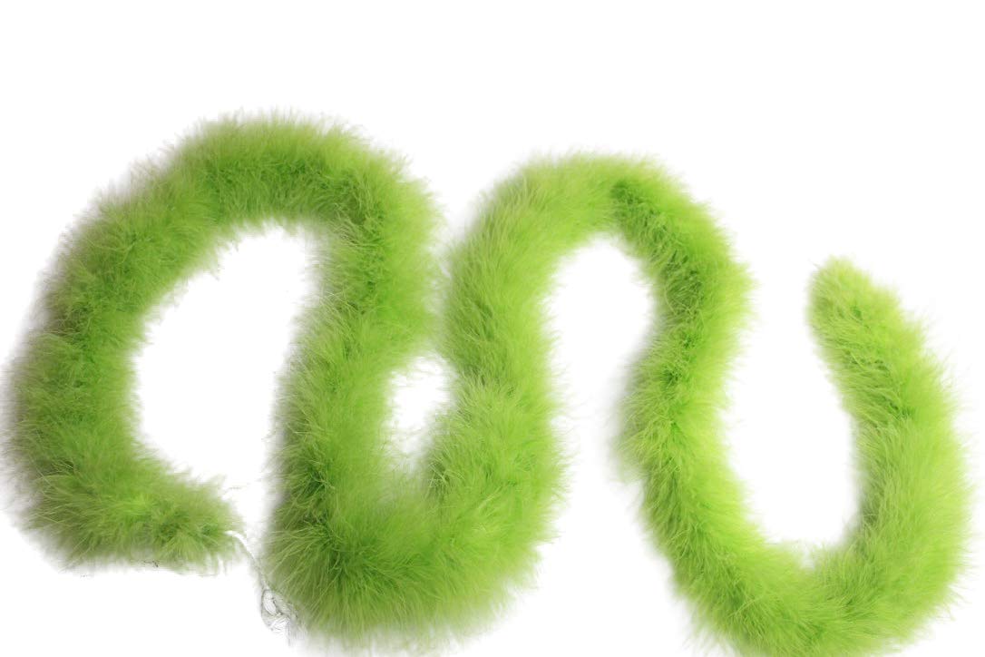 'Flydreamfeathers 22 Gram Marabou Feather Boa, 2 Yard Long (72'') Dancing Wedding Crafting Party Dress Up Over'