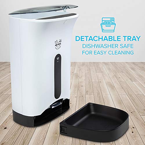 Arf Pets Smart Automatic Pet Feeder with Wi-Fi | Programmable Food Dispenser for Dogs & Cats with Easy App-Controlled… - Image 5