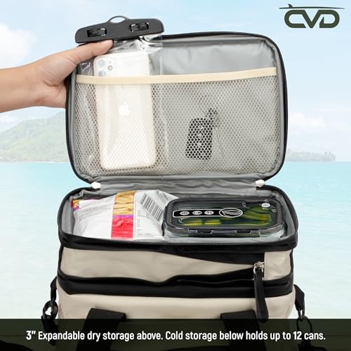 Image of CAMPERVAN DAN Paddle Board Cooler 11 inchx8 inch - Multifunctional Kayak Cooler, SUP Board Bag, Paddleboard Deck Bag - Large Capacity Waterproof Cooler for Paddle Board