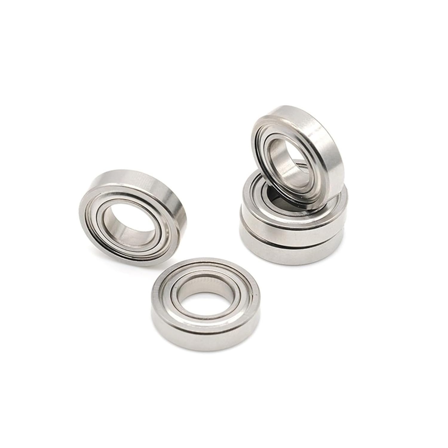 2Pcs Ceramic Bearing 15x21x4 mm ABEC-7 S6702ZZ CB Stainless Steel Hybrid Ceramic Bearing Without Grease