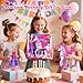BYCICI Magic Light Unicorn & Princess Doll, Unicorn Toys for Girls 3-6, Christmas Birthday Gifts for Kids Girls Aged 3 4 5 6 7 8