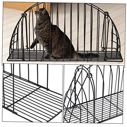 NOLITOY 2Pcs Gaiola De Banho Para Animais De Estimação Rede De Gato Aço Inoxidável Macio