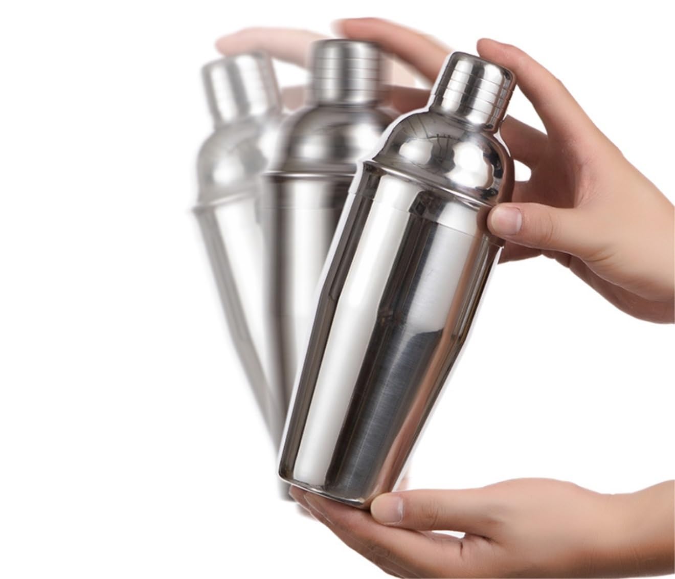 Cocktail Set Geschenke 12-teiliges Barkeeper-Set Aus Edelstahl Mit Bambusständer, Bar-Werkzeuge Für Mixen Von Getränken, Mixology-Barkeeper-Set Cocktail Shaker Set(700ml)