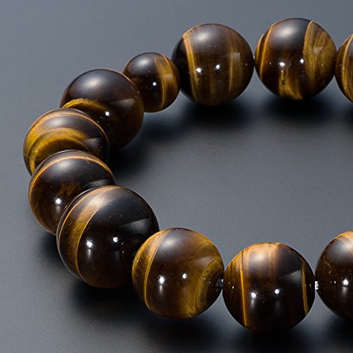Amazon｜仏壇屋 滝田商店 特選腕輪念珠 天然石ブレスレット 虎目石