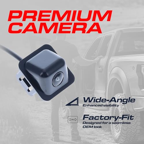 Image of Master Tailgaters Replacement for Cadillac CTS Sedan w /o Surround View (2014-2016), CTS Sedan w /o Surround View /Video Display Mirror (2017-2019) Backup Camera OE Part # 23387830, 84122569, 22881099