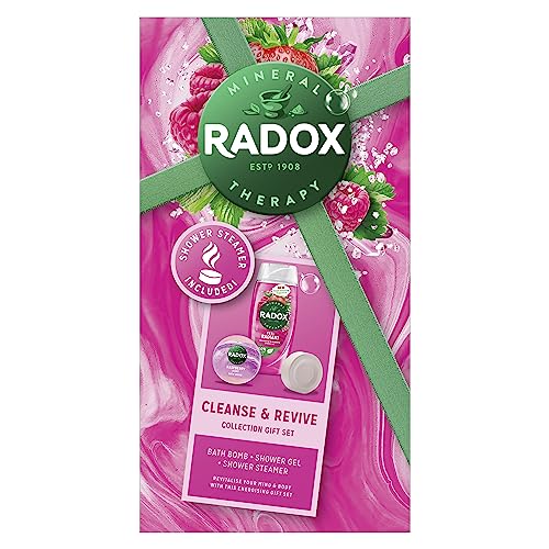 Radox Cleanse & Revive Collection Gift Set with a shower steamer for the perfect gift for her 2 piece - Image 3