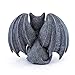 Top Collection Medieval Gargoyle Statue with Celtic Infinity Knot Tattoo - Hand Painted Winged Cat Sculpture with Stone Finish Look- 5-Inch Collectible Gothic Fantasy Figurine