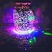 Sogrand Mercury Electroplating Solar Glass Jar, 4 Color 8 LED Copper Wire, Copper Finish Cap, Solar Lights Outdoor, Thick Hanger