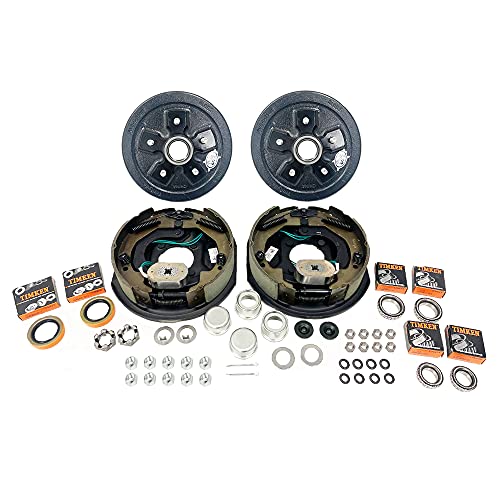 SOUTHWEST WHEEL Pro 3,500 lbs. Trailer Axle Electric Brake Kit 5-5