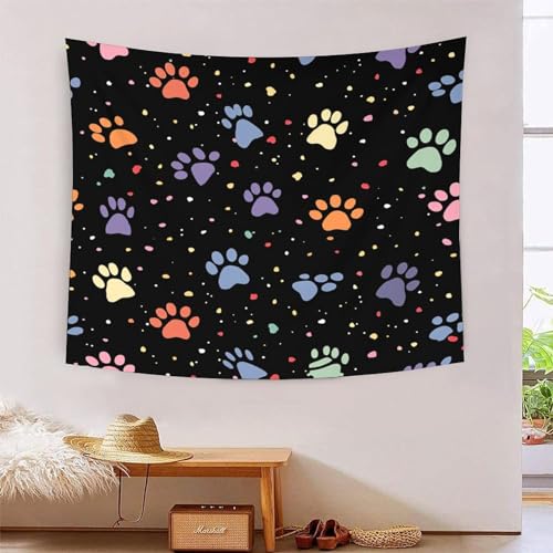 Tapisserie art mural pattes chubby 3D pour cacher un mur abîmé facilement