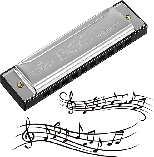 RosewineC 10-Hole C Key Harmonica