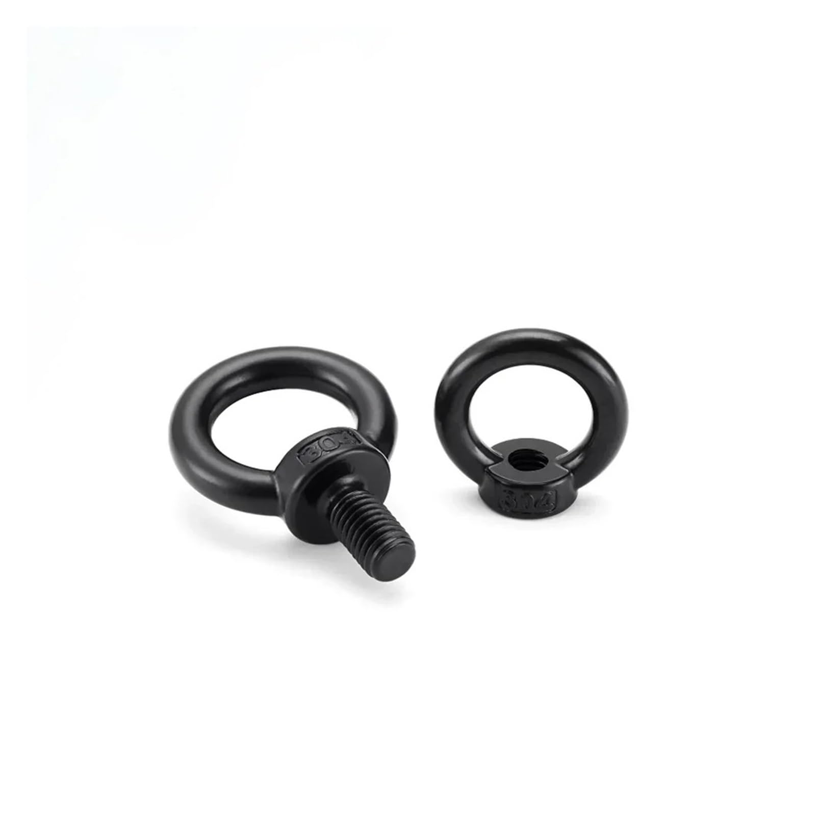 1 cáncamo de acero inoxidable 304. | Acero inoxidable 304, NEGRO(M18 Type-B)