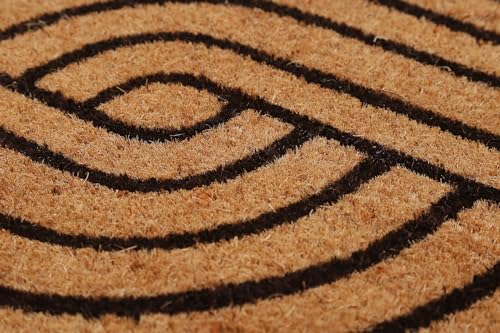 Paillasson coco 45x75 Modern Mania tapis de sol entree interieur coco naturel