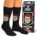 Major League Socks - NHL Tim Stutzle Hockey Fan Socks - Ideal Gift for Hockey Lovers - Unisex Apparel for Sports Enthusiasts - Perfect Holiday Gift - Size 7-13
