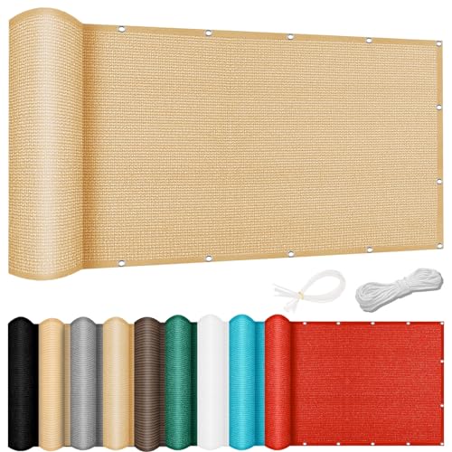 Voile d'ombrage perméable et anti-chaleur pour pergola 85x700 cm - 2