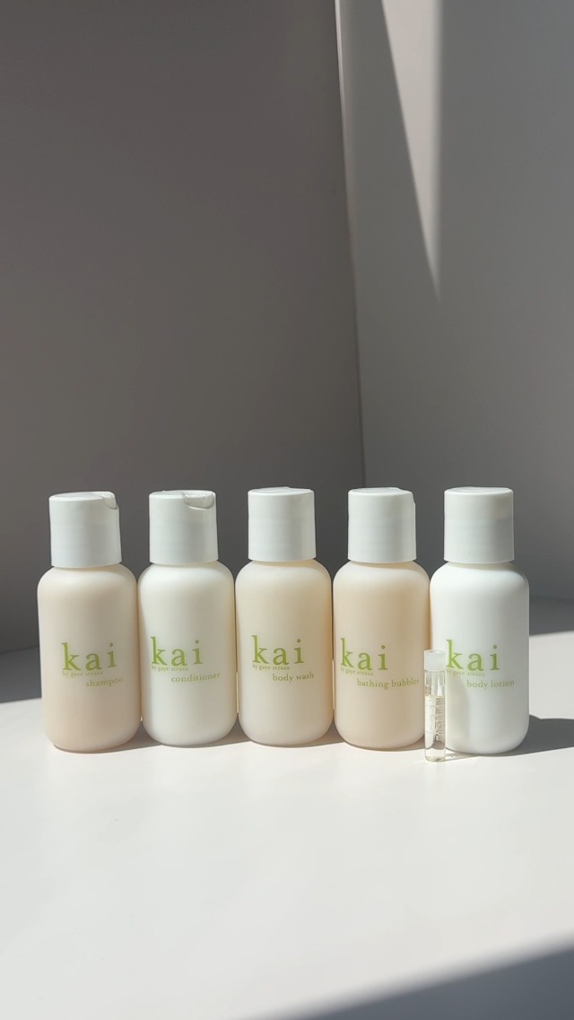kai トラベルセット シャンプー コンディショナー ボディローションウォッシュ kai travel set トラベルセット | kai fragrance（カイ